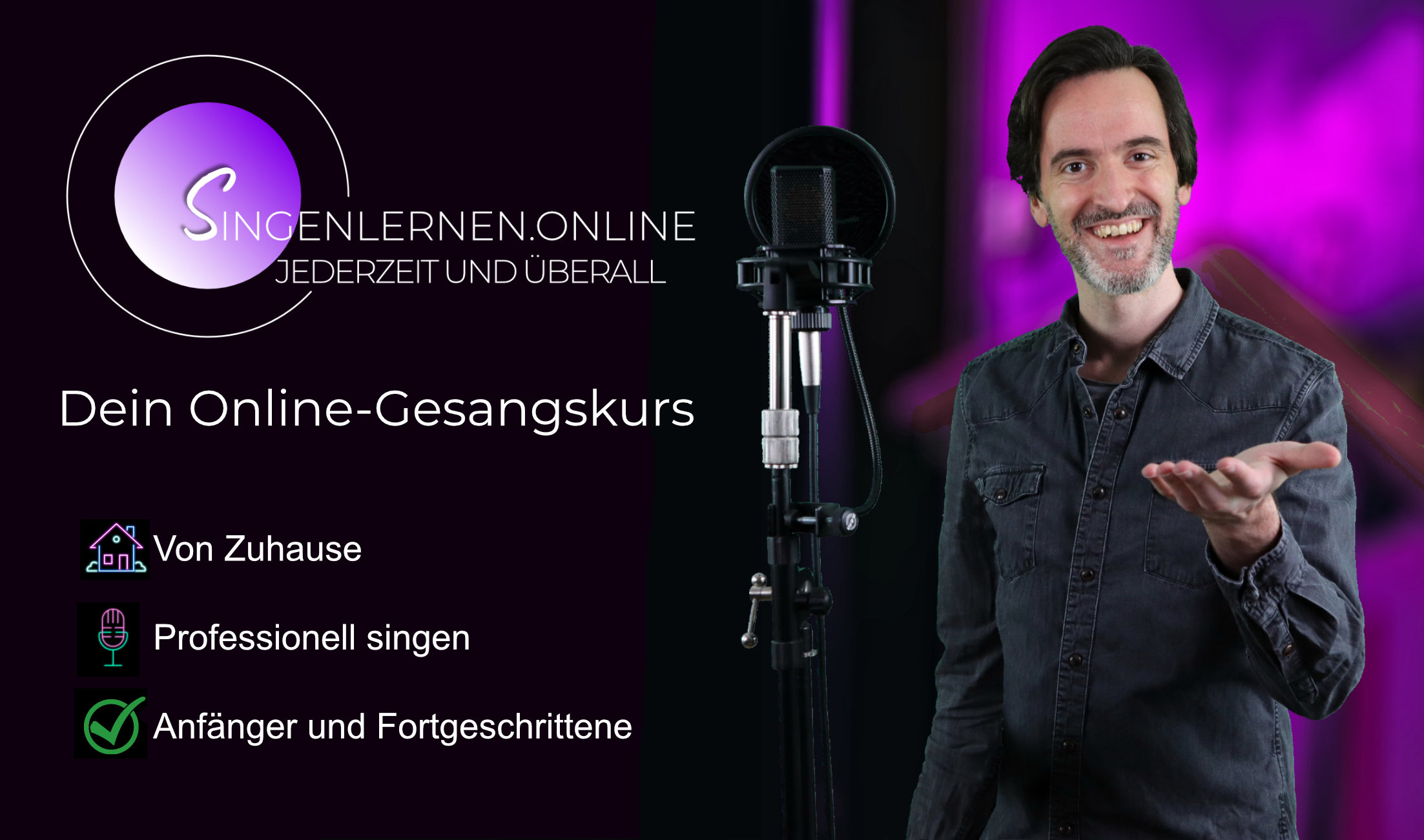 Wie Kann Man Singen Lernen Zuhause Gesangsunterricht online - Singen lernen online von Zuhause aus